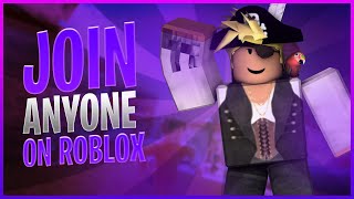 NEW How to Join People with Joins OFF on Roblox JOIN YOUTUBERS AND MORE [upl. by Leelah]