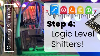 Adding a logic level shifter to get rid of flickering LEDs connected to a NodeMCU [upl. by Gabbi]