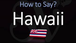 How to Pronounce Hawaii English Vs Hawaiian Pronunciation [upl. by Seiden]