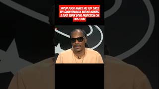 Snoop Dogg Names His Top Three NFL Quarterbacks and Makes Bold Super Bowl Prediction [upl. by Ahsienor]