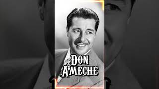 Don Ameche born on May 31 1908 in Kenosha Wisconsin was an accomplished American actor [upl. by Nilrem]