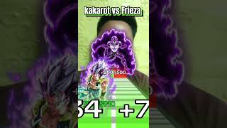 Vegito vs Frieza dragonball goku shorts [upl. by Anilag754]