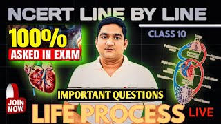 LIFE PROCESSES ONE SHOT FULL CHAPTER REVISION 💯  IMPORTANT QUESTIONS हिंदी में [upl. by Hardej]