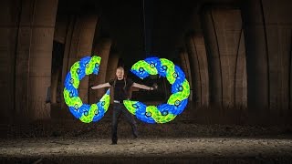 Visual Poi V3  New Divide  Pyroterra Lighttoys [upl. by Rocky]