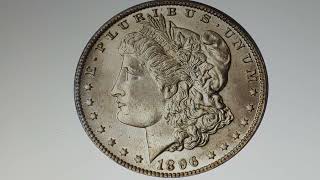 1896O Morgan silver dollar worth 528000 [upl. by Kruger]