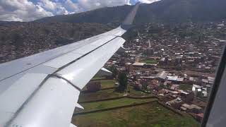 Flying into Cusco airport [upl. by Seidel]