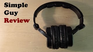 Monoprice 8323 headphones review [upl. by Ardnohsal]