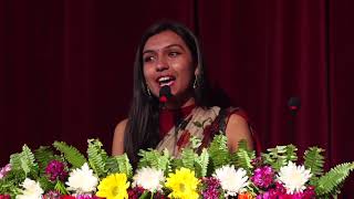 Farewell Speech by Rupsi Parajuli GCM Farewell 2074 [upl. by Yrdua]