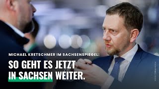 Wie geht es jetzt weiter in Sachsen Herr Kretschmer [upl. by Zil]