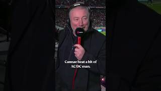 Ally McCoist loves a bit of ACDC  Boness Athletic scottishfootball football talksport [upl. by Teddman]