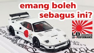 DIecast Inno64 Ferrari F40 LBWK Liberty Walk [upl. by Lenard]