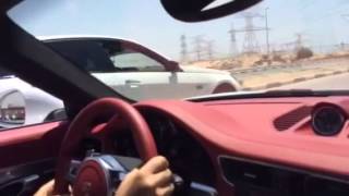 GAD Motors E63S vs 2014 Porsche 991 Turbo S [upl. by Nollahp766]