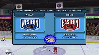 Backyard Hockey 2005  ALL  STAR GAME  WESTERNS  EASTERN  2023 [upl. by Boys]