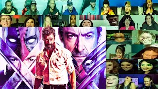 LOGAN  MOVIE REACTION MASHUP MOVIE REACTION [upl. by Huberman]