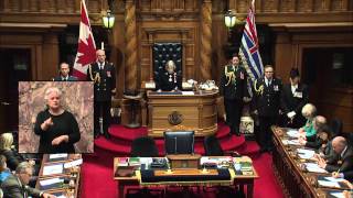 Throne Speech 2015  The Environment [upl. by Eriha]