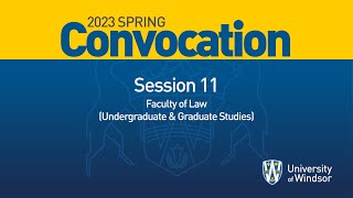 Spring Convocation 2023  Session 11 [upl. by Stolzer593]