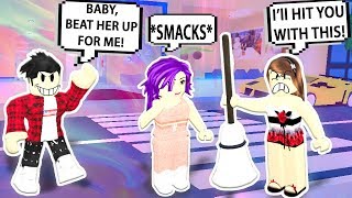 HE MADE HIS GIRLFRIEND FIGHT ME Roblox Laundromat  Roblox Funny Moments [upl. by Lonee483]