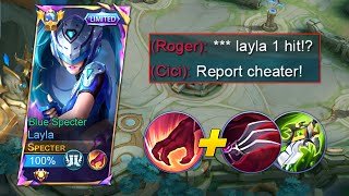 JUNGLE LAYLA 10K MATCHES SOLO RANKED GAME😱 TOTALLY INSANE [upl. by Ykcim]