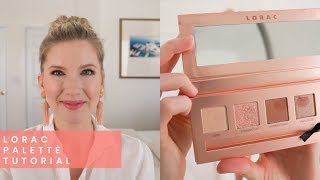 Lorac Unzipped Unfiltered Palette Tutorial [upl. by Pucida166]