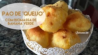 Pão de quotqueijoquot sem lactose com biomassa de banana verde [upl. by Asemaj]