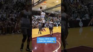 Throwback to the CRAWSOVER for the King’s Bday 👑 shorts basketball nba lebronjames highlights [upl. by Niowtna]