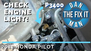 2009  2015 Honda Pilot p3400 p3497 Valve Pause System Stuck Off Fixed Replace Oil Pressure Sensor [upl. by Veradia]