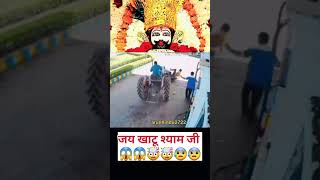 Petrol pamp tractor and bike accident 🙏🏻🙏🏻❤️❤️ shorts trending love [upl. by Nerol]