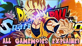 ALL Game Modes amp Main Menus EXPLAINED In Dragon Ball Sparking ZERO [upl. by Maury]