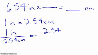 Conversion inches to meters [upl. by Findlay879]