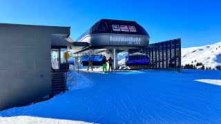 Skigebiet Saalbach Hinterglemm  Leogang  Fieberbrunn  Skifahren⛷️ [upl. by Yeltneb450]