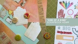 Relaxing Paper Crafting with Eclectic Supplies  ASMR Scrapbooking [upl. by Henrik891]