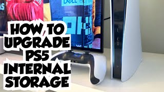 How to upgrade PS 5 internal storage [upl. by Aimehs]