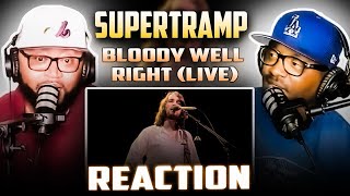 Supertramp  Bloody Well Right Live  REACTION supertramp reaction trending [upl. by Faust]