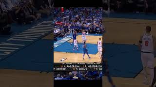 Knicks at Thunder 101917 Q3 525 – Thrilling Highlights and Plays shorts nba [upl. by Keeton]