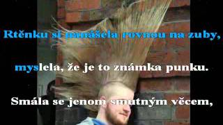 Známka Punku  Visací Zámek  karaoke [upl. by Wesley]