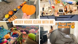 Fall Clean With Me  Realistic Messy House Cleaning Motivation [upl. by Altaf]