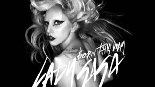 Lady Gaga  Born This Way  Lyrics on screen [upl. by Ycam]