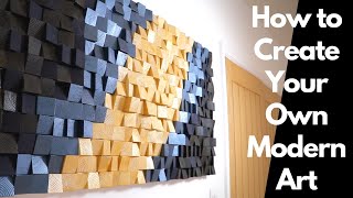 How to Make Wall Art for Your Home [upl. by Ettedranreb961]