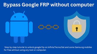 Free  How to unlock any google FRP without any software or computer  All android models supported [upl. by Allred626]