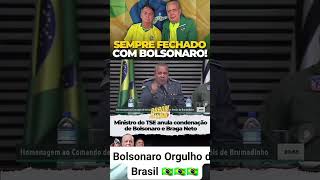 Ministro do TSE anula condenação de Bolsonaro e Braga Neto short canaljcelias2260 [upl. by Aleekahs854]