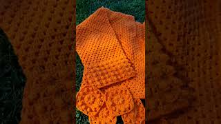 popkorn altıgen hırka 👍 crochet grannysquare handmade altigenhirka ememegi [upl. by Shauna153]