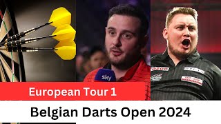 🎯LIVE Martin Schindler vs Joe Cullen European Tour Belgian Open Darts Championship 2024 Live score [upl. by Kato]