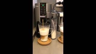 Tchibo Cafissimo Latte yapımı 👍🏻 I Tchibo Cafissimo latte production [upl. by Idorb]