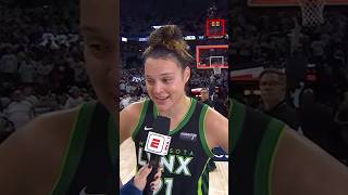 Kayla McBride postgame sideline interview [upl. by Haydon]