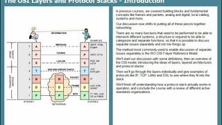 The OSI Layers and Protocol Stacks Networking Course [upl. by Girhiny86]