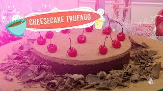 Cheesecake trufado por Roberto Augusto [upl. by Notsle]