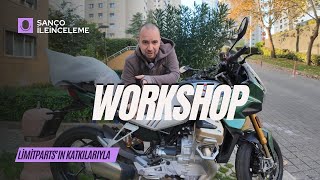 Motorumuza ısıtmalı sele ve çanta taktık [upl. by Kiyohara209]