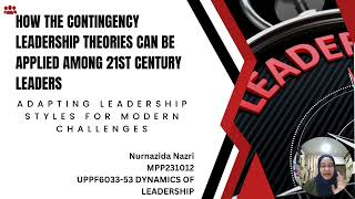 Contingency Leadership Theories [upl. by Fisuoy894]