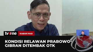 Relawan PrabowoGibran Ditembak OTK  Kabar Pagi tvOne [upl. by Akiram107]