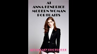 AI Anna Kendrick Modern Woman Portraits [upl. by Akemahc]